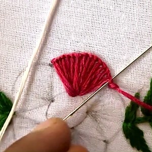 10K views · 138 reactions | Wow!!! A easy 3d flower stunning tutorial hand embroidery #handwork #embroidery #trend #love | ABC Of Hand Embroidery | Facebook