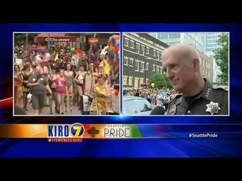 Seattle Pride Parade 2015: Sheriff John Urquhart