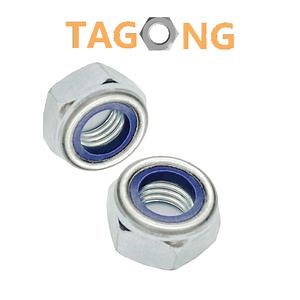 [Hot Item] China Factory Galvanized DIN982 DIN6924 Nylon Lock Hex Nut