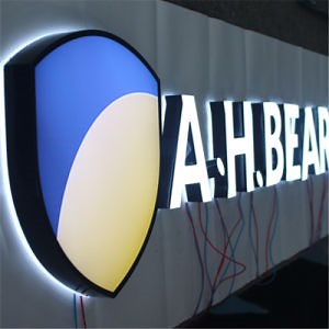 [Hot Item] Popular Face and Back Lit LED Acrylics Letter Sign for Store Signs