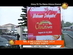 1.7K views · 25 reactions | The Lake Hotel Tagaytay partnered with Mr. and Ms. Chinatown to support the aim of having a better Chinese-Filipino relationships in the Philippines which was held last August 15 of this year. Congratulations to Kurt Joshua Ong and Christine Grace Co for winning the title! | The Lake Hotel Tagaytay | Facebook