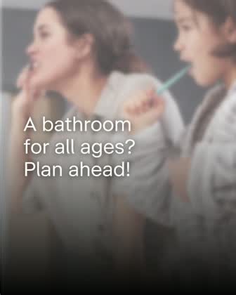 Ever thought about how your bathroom needs change over time? At Duravit, we believe in planning ahead when it comes to the most important room in your home. That’s why we design our products for every stage of you and your family’s lives – offering coziness, comfort and independence all at once, no matter your age. Watch our video clip to see how our storage, shower solutions and toilet innovations make your bathroom future-proof! 👶👵🚿 By the way, have you seen our online bathroom planner? Her
