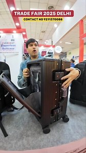1M views · 8.6K reactions | Trade fair 2025 delhi - travel bag suitcase #tradefair2025 #tradefair #travelbag #suitcase #suitcasetravels #trolleybag #businesswithajay #pragatimaidan #pragatimaidandelhi | Business with ajay | Facebook