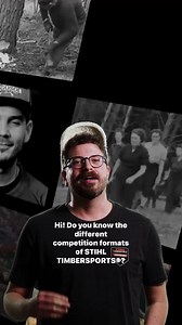 Learn all about the different competition formats of STIHL TIMBERSPORTS® in this video! 🪓💪 #STIHLSA #timbersports #sportevents #extremesports #kissmyaxe | STIHL