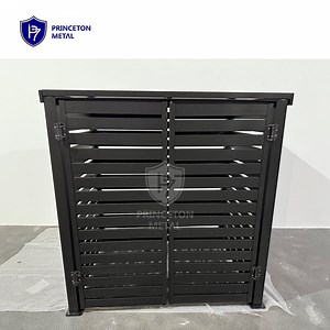 [Hot Item] Customized Manufacture Metal Anti-Rust Aluminum Trash Cans Aluminum Garbage Bin Shed