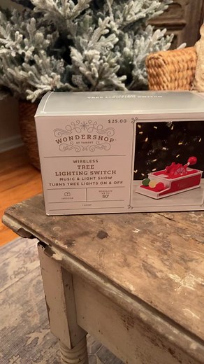 Ok check out this fun tree lighting switch from Target. | The Shabby Tree