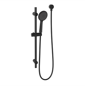 Revolution Self Cleaning Hand Held Rail Shower Matte Black