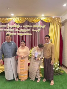 135K views · 2.5K reactions | ပုသိမ်မြို့ ရွှေမြင်းဟာလဝါ သူဌေးမုန့်နှင့် မုန့်မျိုးစုံလုပ်ငန်း ရှင်ပြုနားသ အလှူတော်မင်္ဂလာပွဲမှာ ချစ်ခင်ရသူများနဲ့ ❤️殺❤️ | Pyae Soe Aung | Facebook