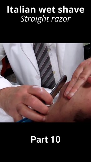 Enjoy 🪒 #asmr#asmrbarber#italianbarber #straightrazor #howtoshave