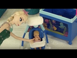 Frozen Elsa sings a lullaby to a baby- lullabies and nursery rhymes, songs and toys for children,