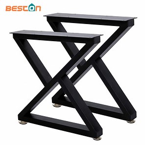 [Hot Item] Square Tube Heavy Duty Office Coffee Dining Restaurant Metal Table Legs