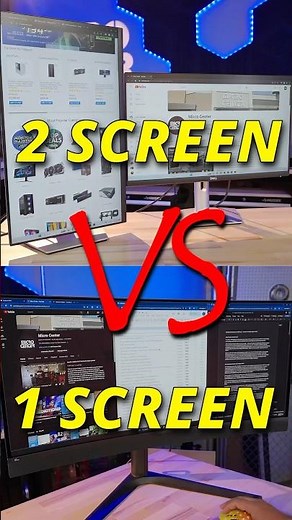 Dual Monitors OR Curved Monitor Setup?
