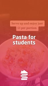 This is the ideal, quick student meal 🍝 AD #uni #unistudent #unifood #unilife #pasta #food | Split The Bills