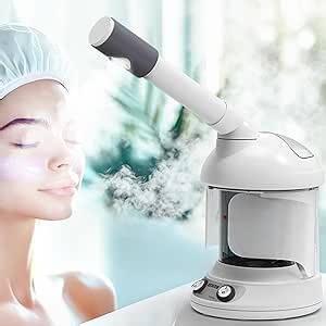 Facial Steamer, Portable Face Steamer for Facial Deep Cleaning at Home Spa, Table Top Mini Steamer with 360° Rotatable Sprayer Personal Care Use at Home or Salon