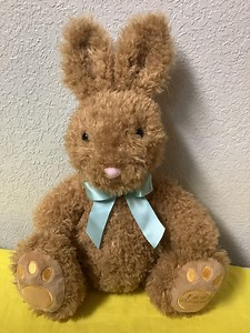 FAO Schwarz Brown Plush Bunny Rabbit With Blue Bow Stuffed Animals Plush Toys Gifts for Girls Boys Son Daughter Wife Mom - Etsy Canada