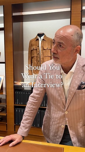 12K views · 11 reactions | POV: You’ve got a job interview coming up but can’t decide whether to wear a tie or not. Then Harry Rosen drops this video. Stock up on our latest selection of ties ahead of your big meeting at the link in our bio. #HarryRosen #StaffTakes #StyleAdvice | Harry Rosen Inc. | Facebook
