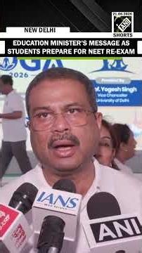 Education Minister’s message as students prepare for NEET Re-Examination
