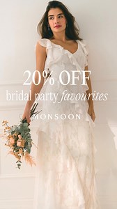 2025 wedding? Now's the time to find your bride, bridesmaid, flower girl and page boy outfits  | MONSOON | Facebook
