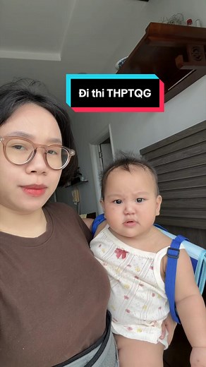 Ngủ quên không đưa con đi thi buồn quá các bác #xèm #thptqg2026