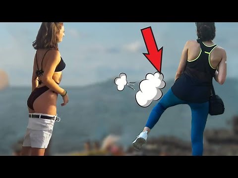 Girl Farting in Public PRANK💃💨 - Best of Just For Laughs