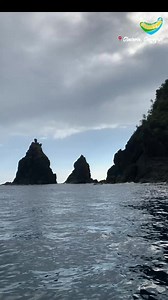 #CagayanTouREELsm | #THURSpotoftheWeek Lesson from the Legend Lakay-Lakay and Baket-Baket ✨ Legend has it that the iconic twin rock formations adorning the northern boundary of Taggat Lagoon were the wealthy, but uncharitable couple who refused an elderly couple any help when they came and asked for some of their fish catch. In punishment for their offense, their only son (Ubing-ubing), playing on the eastern coast was turned into a rock. In deep anguish, and even before they repented, the coupl