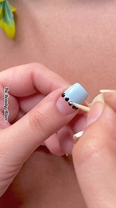 1.8M views · 7.4K reactions | Easy dot nail art design #nailartdesign #nailarttutorial #easynailart #beginnersnailart #tapenailart | The Beauty Allure | Facebook