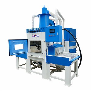 [Hot Item] Automatic Sandblasting Machine High Quality Conveyor Belt Sand Blaster for Steel Sheet Rust Removal with CE/ISO