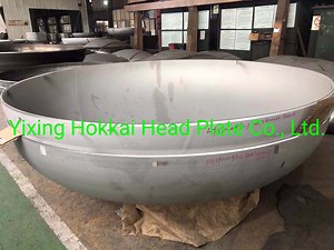[Hot Item] Stainless Steel Dished Head Ellipsoidal Dish Head 2800*20mm by Cold Press for Gas and Oil Industry, Petrochemical Industry, Food, etc