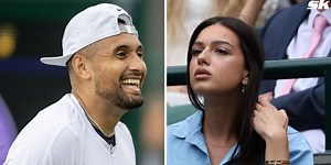 Nick Kyrgios pokes fun at girlfriend Costeen Hatzi about girls instinctively knowing when their partners are 'having fun with the boys'