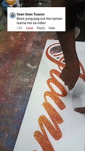 Tapos mag lettering cutting naman😊 | Jag Araquin Anqui Galo