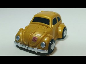 (Fr) Revue Transformers Mech Planet Hot Soldiers HS 13 Gold Fly Bug aka Goldbug G1