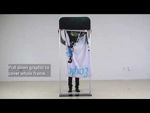EZ EXTEND Tention Fabric Graphic Package Assembly