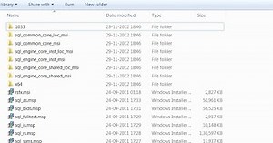 Solving Missing MSI or Solving missing MSP files during Installation or Upgrade in SQL Server
