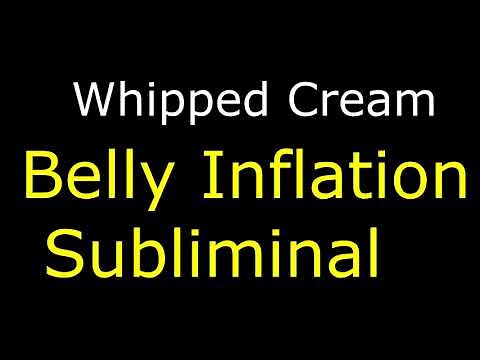 Whipped Cream Inflation Subliminal