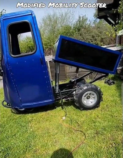 Modified Mobility Scooter. #mobilityscooter