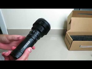 Unboxing Lanterna Acebeam K70 2600lm Eleita a 3 lanterna de maior alcance do mundo a um tempo atrás