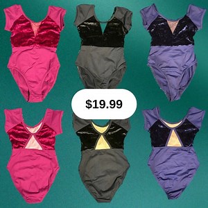 $19.99 leotards - sizes 6-7 up to adult medium! 3 colors to choose from! https://tightspotdancewear.com/search?q=dux+leotard&options%5Bprefix%5D=last | Tightspot Dancewear Ctr | Facebook