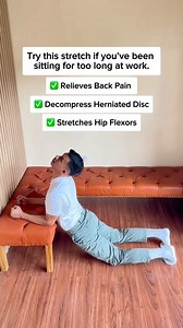 184K views · 1.5K reactions | Easy Stretch To Relieve Your Back Pain From Sitting For Too Long at Work!! — #backpain #lowbackpain #HerniatedDisc #physicaltherapy | Physical Therapy Session | Facebook