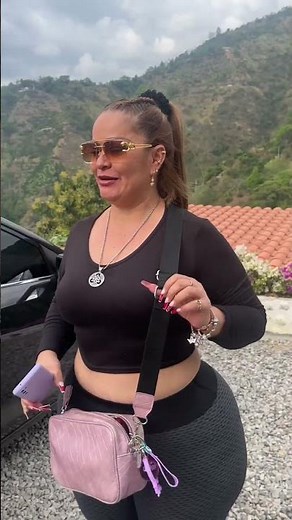 Big Ass latina walking around