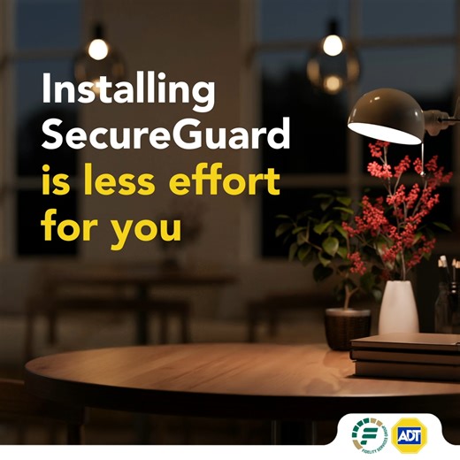 SecureGuard’s wireless system is easy for you to install, but hard for criminals to bypass. #FidelityADT #SecureGuard #SimplySafer | Fidelity ADT