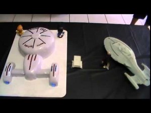 Star Trek Enterprise Cake