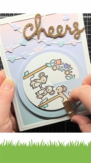 Jessica creates a beautiful interactive wedding card using Give It A Whirl and Happy Couples! ❤️ #lawnfawn #interactivecard #giveitawhirl #happycouples #wedding #handmadecards #papercrafting #cardmaking #cardmakingideas | Lawn Fawn