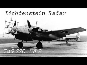 How did the german Lichtenstein SN2 Radar work ?