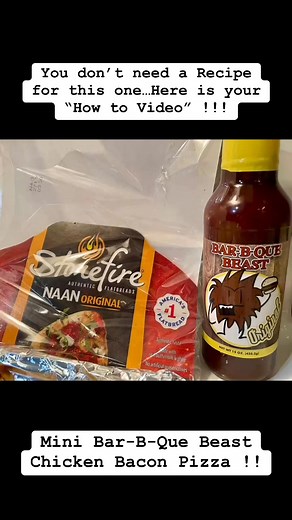 Who Needs a Recipe ? Here is your “How to Video” !! Bar-B-Que Beast Chicken Bacon Pizza #pizza #bbqpizza #bbqsauce #bbqchickenpizza #bbq | Bar-B-Que Beast, LLC