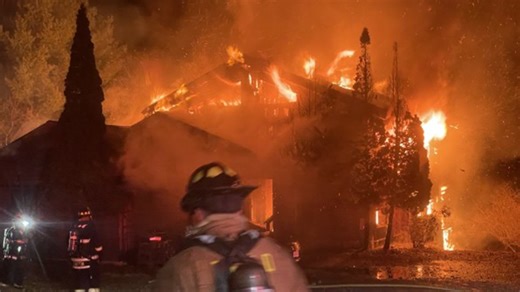 Fire destroys home in Leverett, residents safe