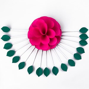 32K views · 23 reactions | beautiful paper flower wall hanging craft for home decor/ easy wall hanging ideas #homedecor #diy #handmade #craft #paperdiy #walldecor #homedecoration | Creative ViNii | Facebook