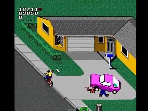 SNES Longplay [526] Paperboy 2
