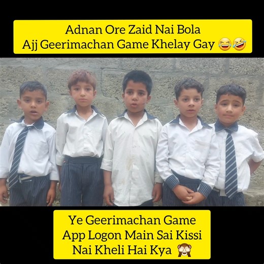 90K views · 2K reactions | Adnan Ore Zaid Nai Bola Ajj Geerimachan Game Khelay Gay 藍 #game #gamers #gameday #gamedayready #schoolgame | Kinza Hareem Twin Sister's | Facebook