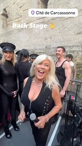 #readytogo #backstage #samanthafoxofficial #samanthafox #samfox #sammyfox #france#carcassonne #carcassonecastle | Samantha Fox
