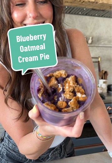 Delicious Blueberry Oatmeal Cream Pie Ice Cream Recipe